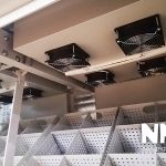 Quạt gió trong máy ấp đà điểu
